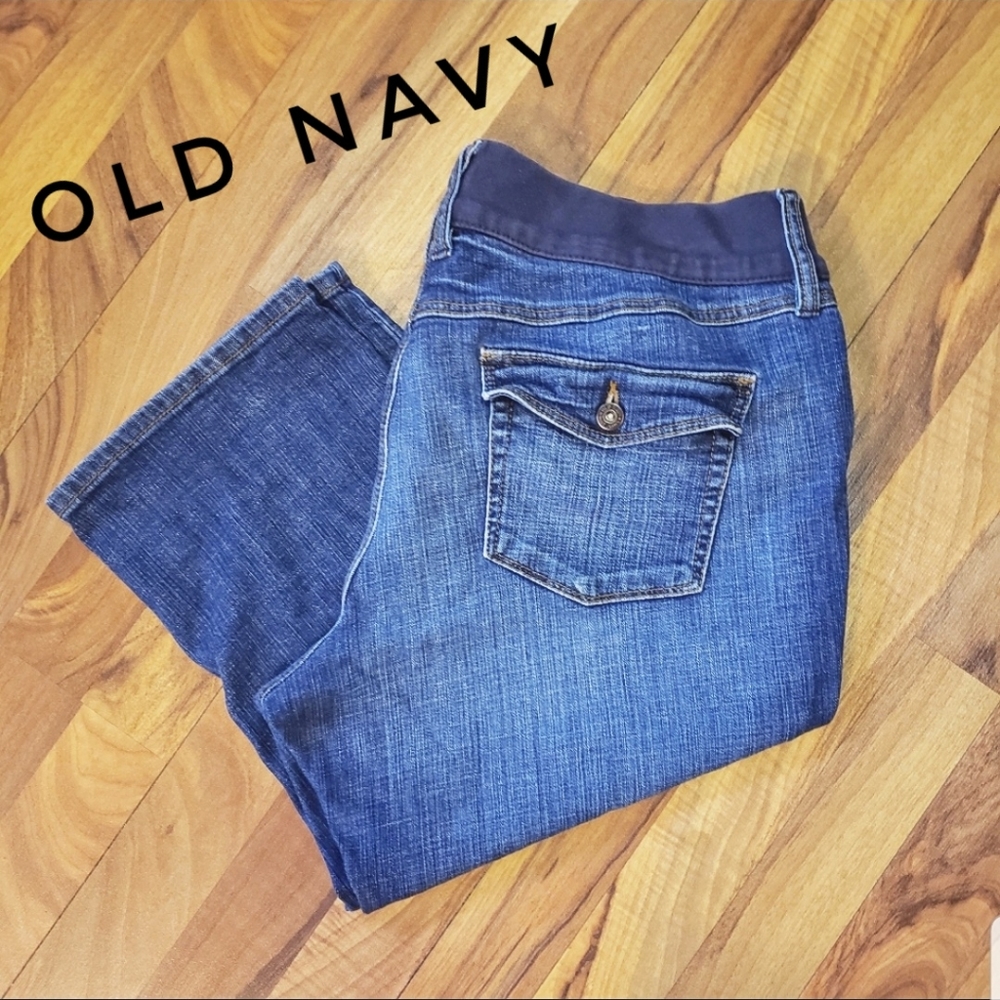 Maternity Old Navy Jean Capris